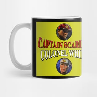 Captain Scarlet & Colonel White Mug